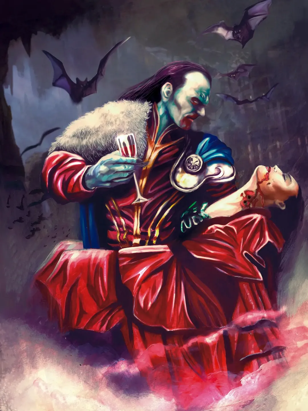 Ilustración de la baraja VampiroSS+
